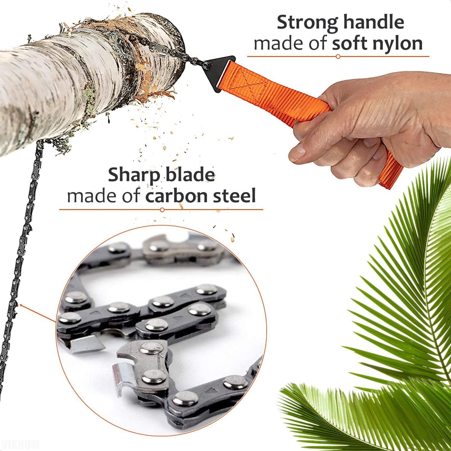 Pocket Chainsaw With Handles Survival Saw   Pocket Saw Folding Hand