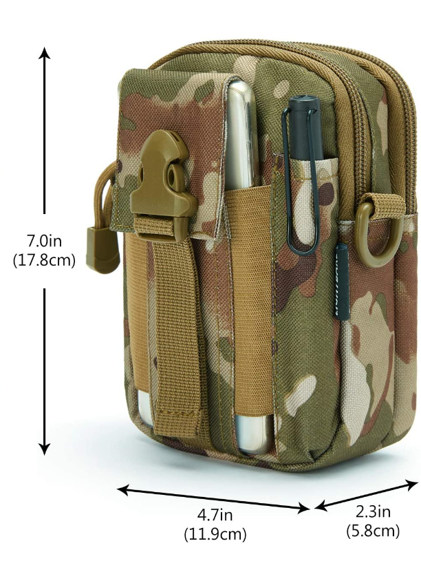 Tactical MOLLE Military Pouch Waist Bag