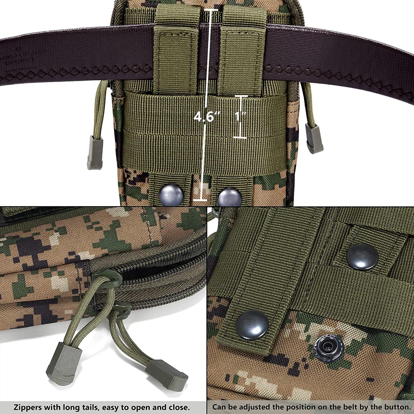 Tactical MOLLE Military Pouch Waist Bag