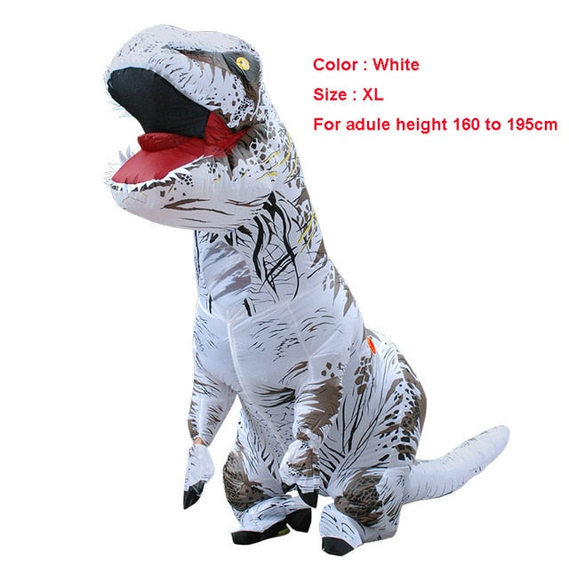 Unique Adult T-REX Inflatable Costume Christmas Cosplay Dinosaur Anima