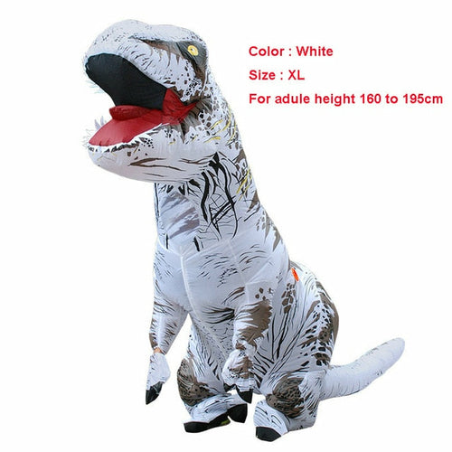 Unique Adult T-REX Inflatable Costume Christmas Cosplay Dinosaur Anima