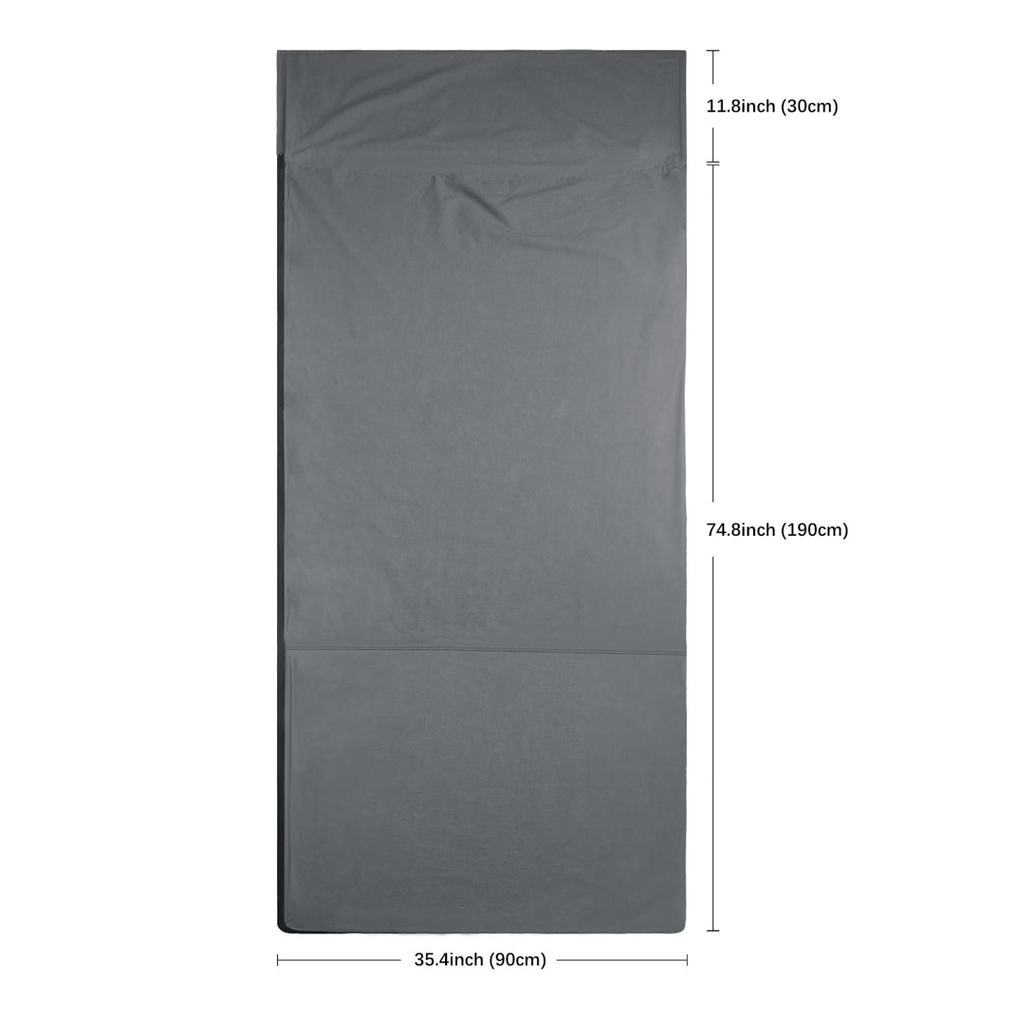 Premium Cotton Sleeping Bag Liner - Ultralight Travel and Camping Sheet