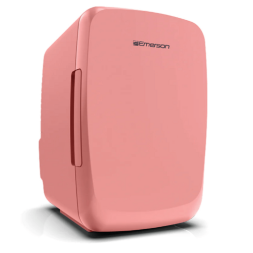 Emerson Portable Mini Fridge Cooler Quiet w Secure Latch