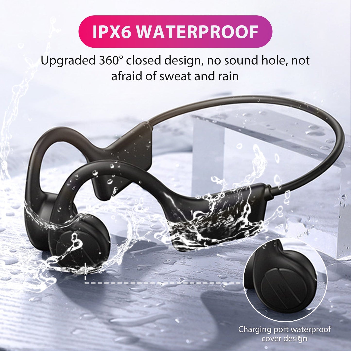 Waterproof Bone Conduction Headphones