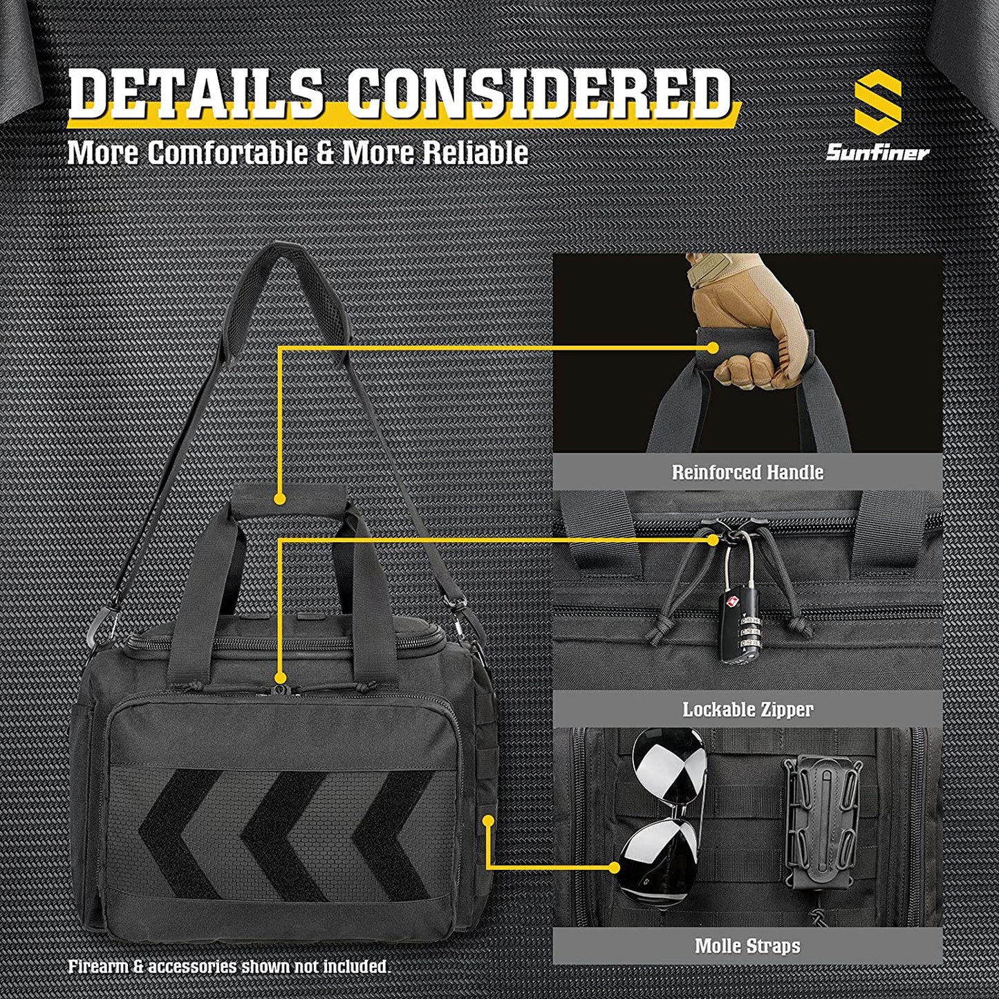 Sunfiner Multi-Function Tactical Range Bag with Magazine Gear