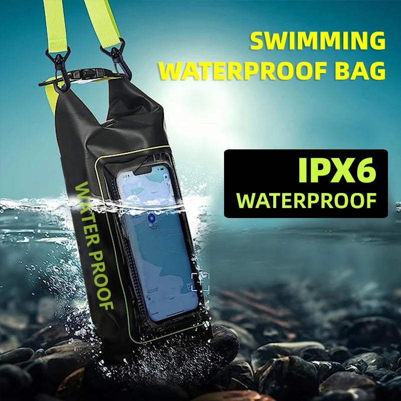 Mobile Waterproof Bags 2L PVC Swimming Bag