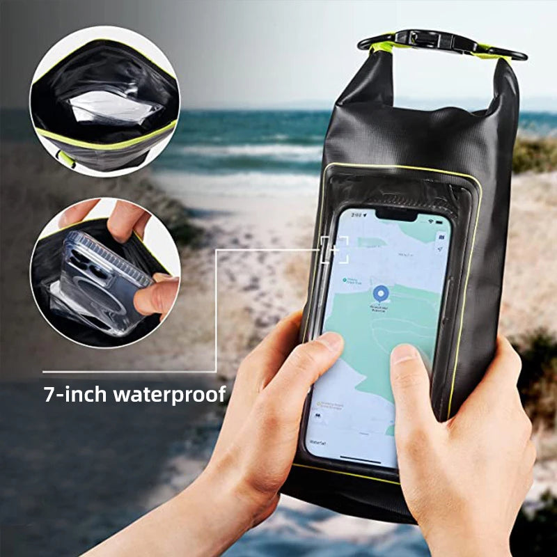 Mobile Waterproof Bags 2L PVC Swimming Bag