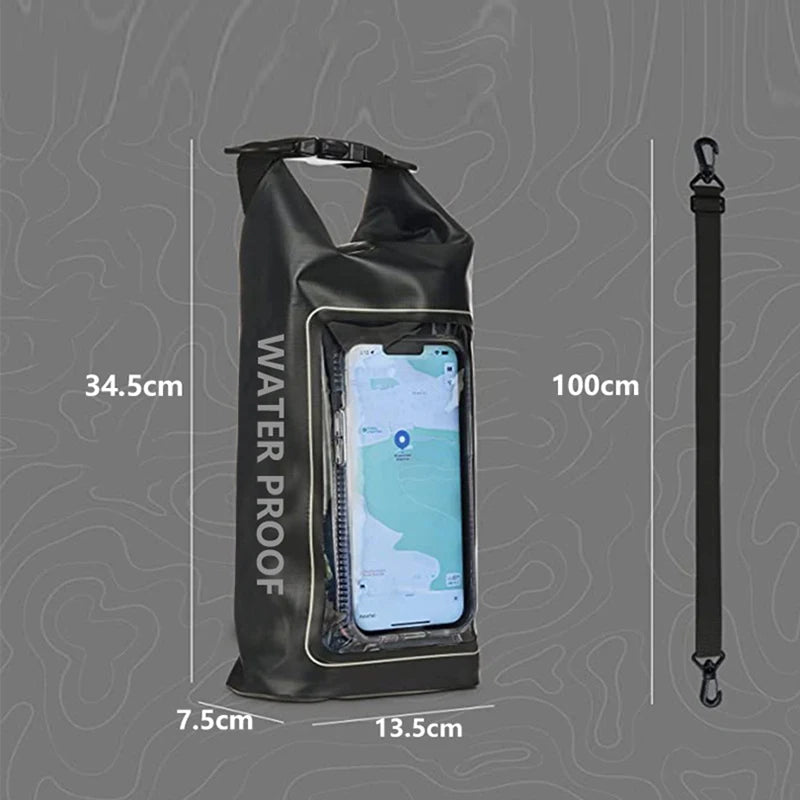 Mobile Waterproof Bags 2L PVC Swimming Bag