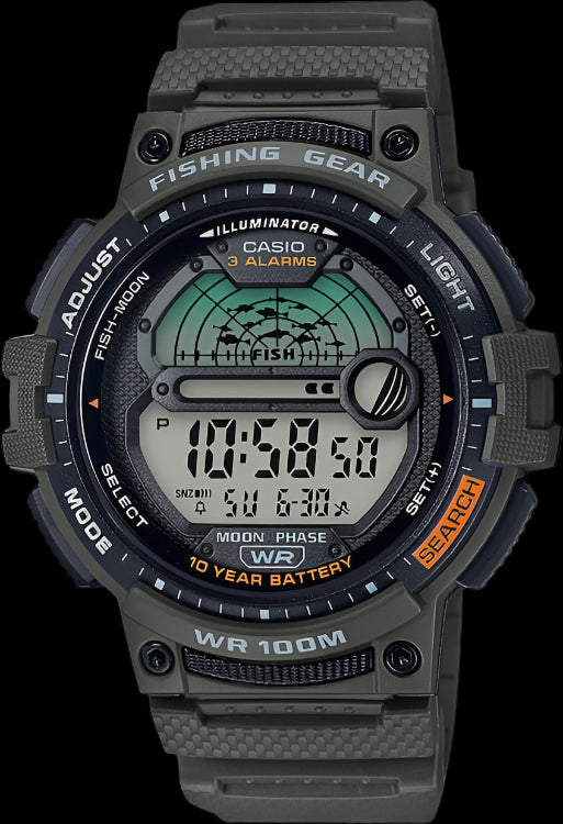 D-RSN Outdoor Sports Watch - Water-Resistant Digital Timepiece for Fishing