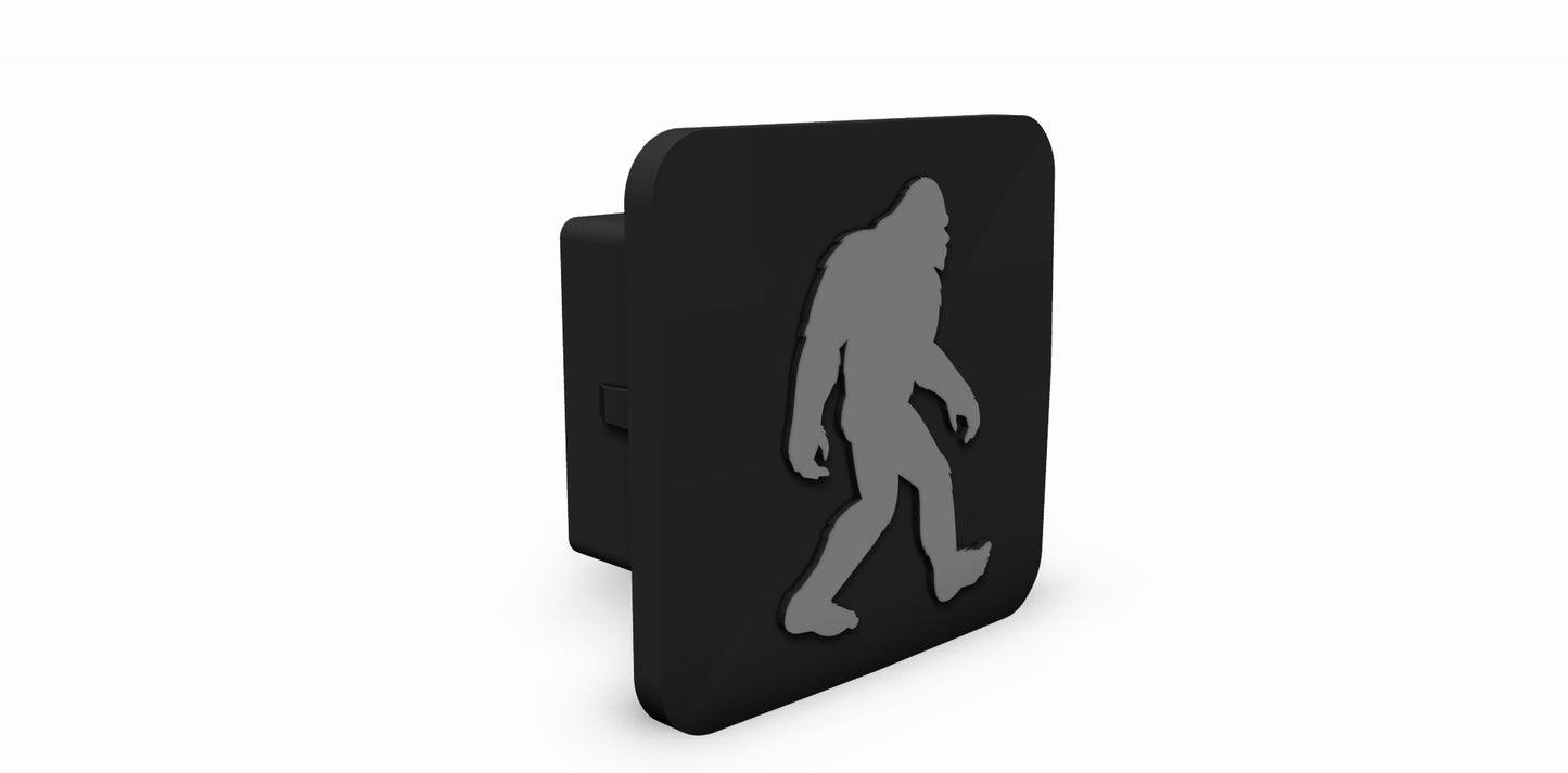 Bigfoot Rubber Hitch Cover - 2-inch Receiver Protector with Sasquatch Design