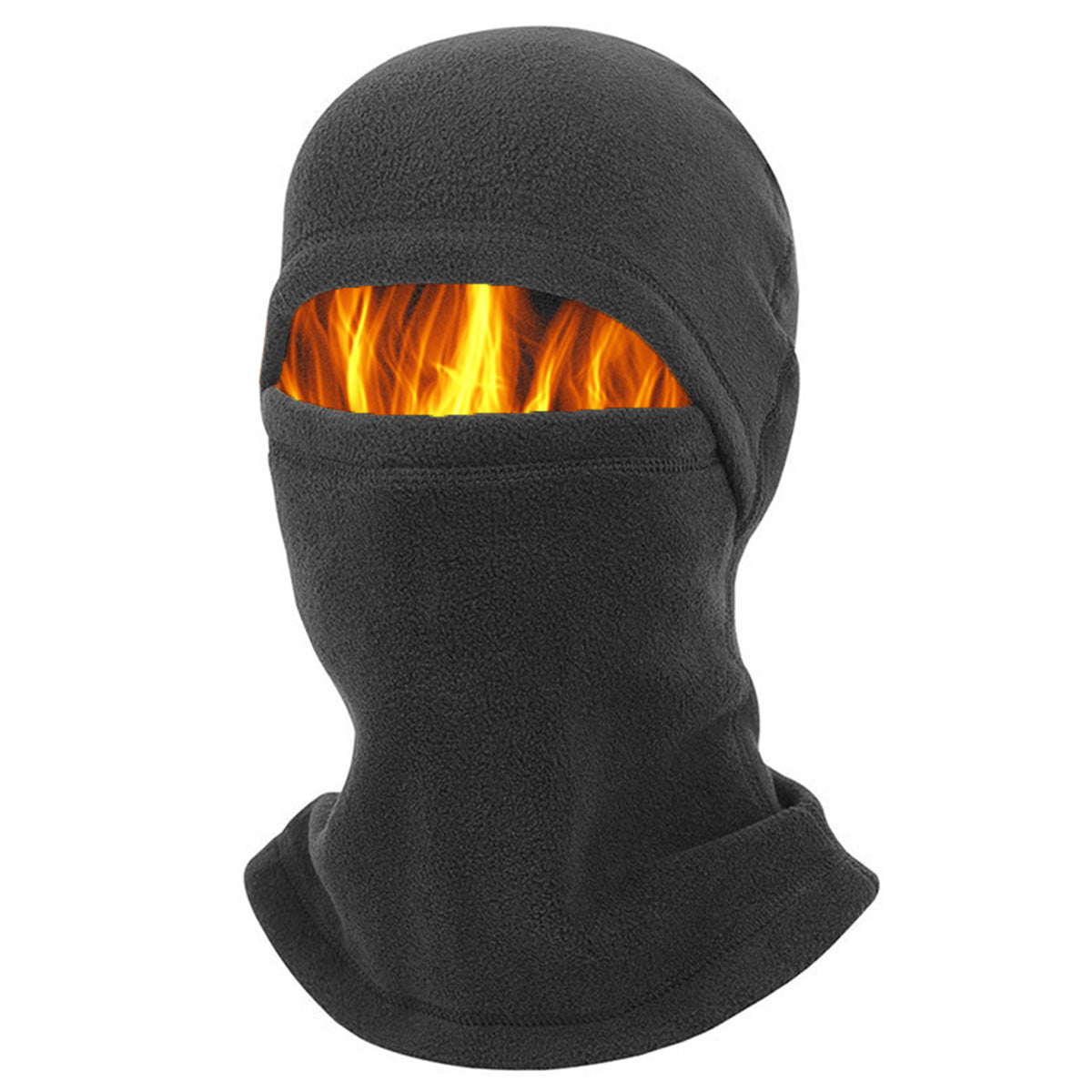 Thermal Fleece Winter Ski Mask - Windproof Cold Weather Face Cover