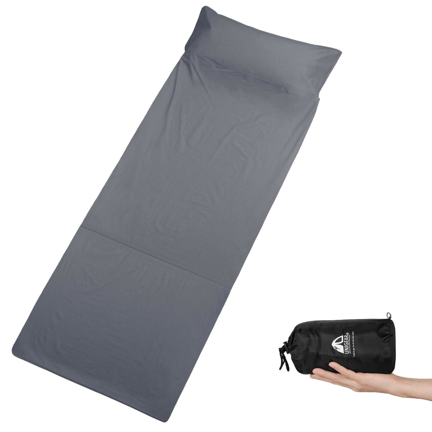 Premium Cotton Sleeping Bag Liner - Ultralight Travel and Camping Sheet