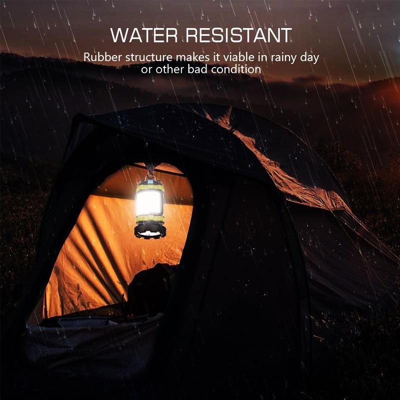 3-in-1 Portable LED Camping Lantern - Waterproof Multi-Function Emergency Light