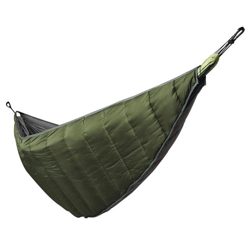 380T Ripstop Nylon Hammock Underquilt - Waterproof Camping Insulation (8x4.5ft)