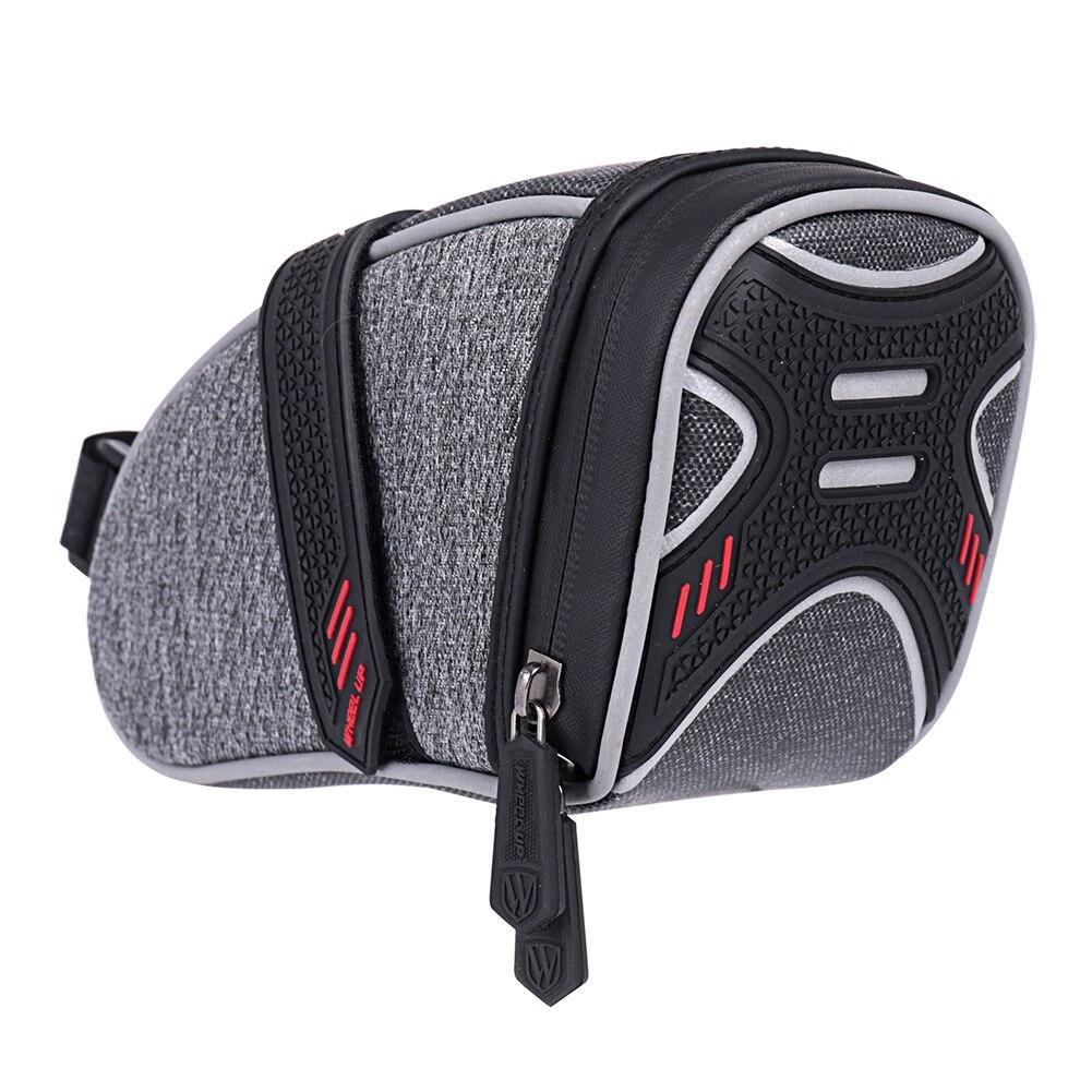 Waterproof MTB Bike Saddle Bag - Reflective Cycling Storage Pouch (7.48" x 4.33")