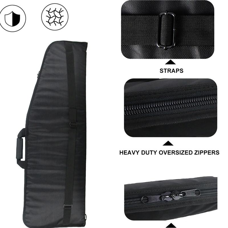 40-inch Tactical Rifle Case - Military-Grade Gun Storage Bag with Protective Padding