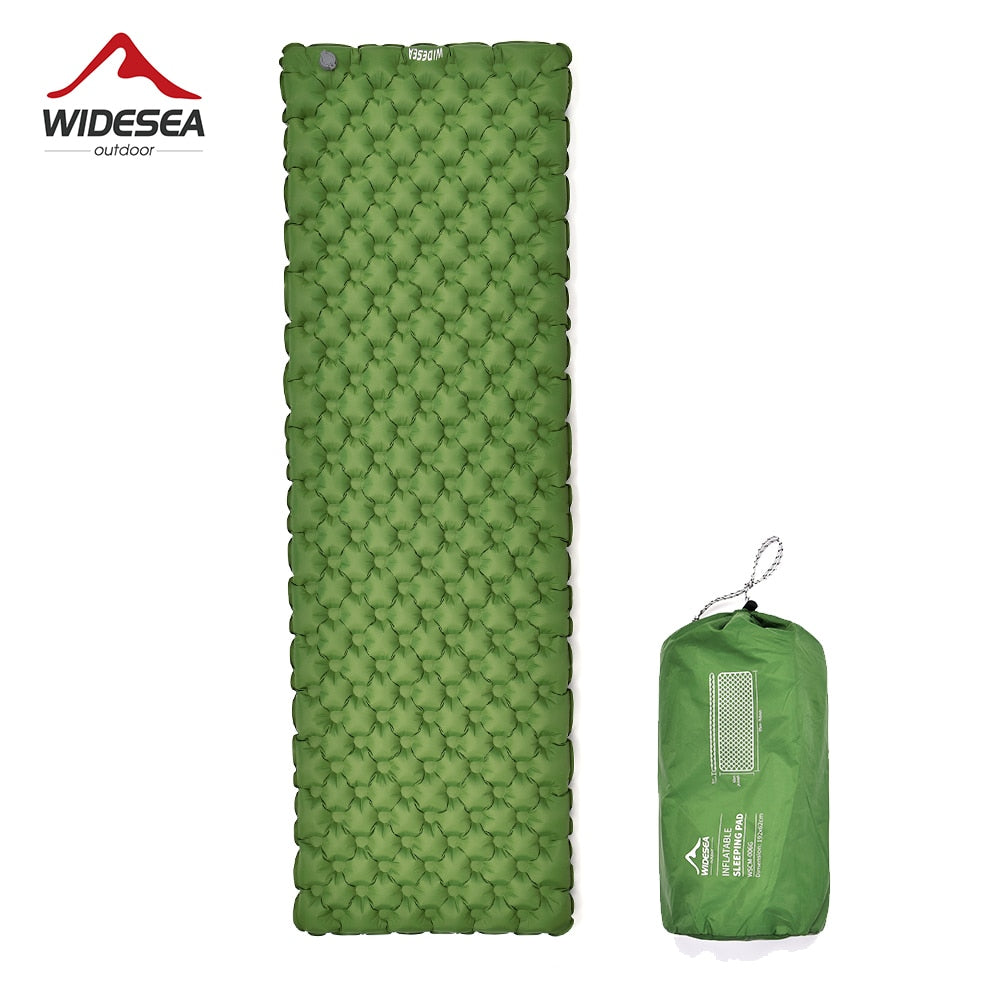 Camping Single Inflatable Mattress Outdoor Sleeping Pad Bed Ultralight