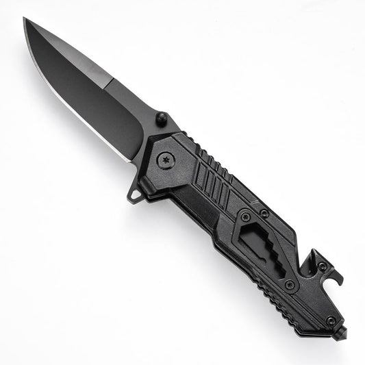 Folding Pocket Knife Survival Tactical Knife Stainless Steel Outdoor